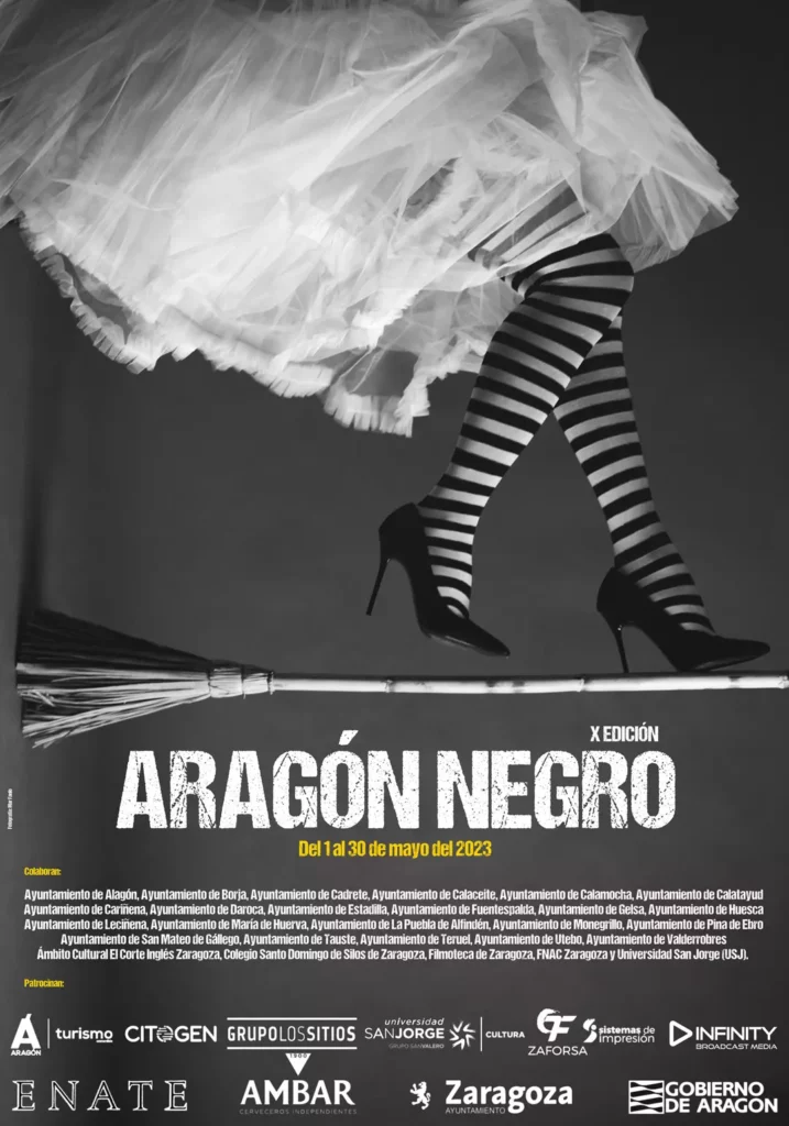 Cartel Aragón Negro
